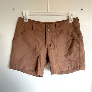 Patagonia Brown Outdoor Shorts- Women’s Size 2